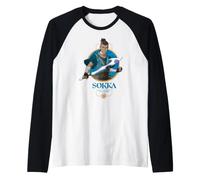 Avatar Aang: The Last Airbender Sokka Boomerang Attack Manche Raglan