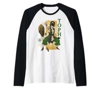 Avatar Aang: The Last Airbender Toph Channel Earth Power Manche Raglan