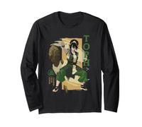 Avatar Aang Toph Channel Your Power Action Pose Anime Movie Manche Longue