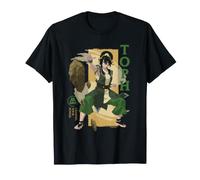 Avatar Aang Toph Channel Your Power Action Pose Anime Movie T-Shirt