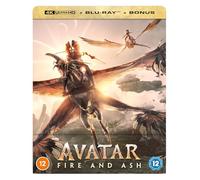 Avatar: Fire and Ash 4K Ultra HD + Blu-ray + Blu-ray Bonus disc SteelBook [Region Free]