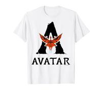 Avatar: Fire and Ash Avatar Toruk Big Logo T-Shirt, Homme, Blanc, 4XL