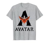 Avatar: Fire and Ash Avatar Toruk Big Logo T-Shirt, Homme, Gris Chiné, L