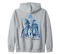 Avatar: Fire and Ash Jake Sully and Neytiri Stand Together Sweat à Capuche
