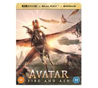 Avatar: Fire and Ash 3D + Blu-ray + Blu-ray Bonus disc SteelBook [Region Free]