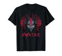 Avatar: Fire and Ash Varang Face Mangkwan Clan & Movie Logo T-Shirt