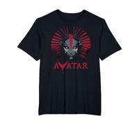 Avatar: Fire and Ash Varang Face Mangkwan Clan & Movie Logo T-Shirt, Homme Grandes Tailles, Noir, 3X Tall