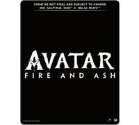 Avatar: Fire and Ash 4K Ultra HD + Blu-ray + Blu-ray Bonus disc SteelBook [Region Free]