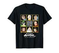 Avatar Gaang Aang Toph Katara Sokka Zuko Azula Ozai Roku T-Shirt