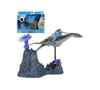 Bandai - Disney Avatar - World of Pandora - Coffret Medium Deluxe - Neteyam & Ilu - Figurine Officielle Issue du Film Avatar 2 réalisé par James Cameron - TM16382