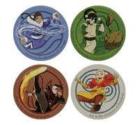 Avatar, Le Dernier Maître De L'air Pack 4 Sous-Verres