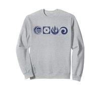 Avatar: Legend of Korra Element Icons Anime Sweatshirt