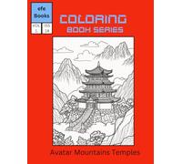 Avatar Mountains Temples: coloring book
