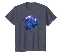 Avatar Pandora Jellyfish Forest Poster T-Shirt, Enfant, Bleu Chiné, 2 Ans