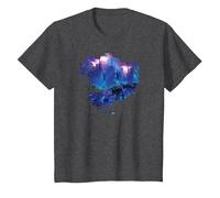 Avatar Pandora Jellyfish Forest Poster T-Shirt, Enfant, Chiné Foncé, 2 Ans