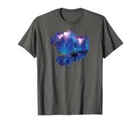 Avatar Pandora Jellyfish Forest Poster T-Shirt, Homme, Asphalte, 5XL