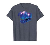 Avatar Pandora Jellyfish Forest Poster T-Shirt, Homme, Bleu Chiné, 6XL
