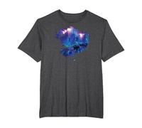 Avatar Pandora Jellyfish Forest Poster T-Shirt, Homme Grandes Tailles, Chiné Foncé, 5X Tall