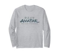 Avatar The Last Airbender Aang Appa and Momo Front Back Manche Longue