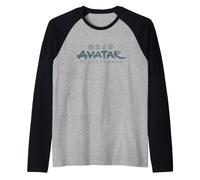 Avatar The Last Airbender Aang Appa and Momo Front Back Manche Raglan