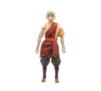 Avatar : The Last Airbender Aang (Livre Trois) - Figurine de 16,5 cm avec Plaque Frontale Alternative, Mains interchangeables, bâton et Effet de Flexion d'air