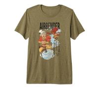 Avatar The Last Airbender Aang The Airbender T-Shirt Haut de Gamme