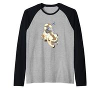 Avatar: The Last Airbender Appa Flying Yip Yip Scene Manche Raglan