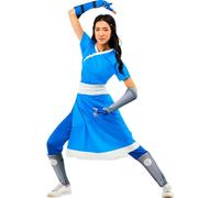 Avatar : The Last Airbender - Costume-robe '" 'Katara" - Hommes/Femmes Unie BN6259 (M) (Bleu/Blanc)