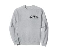 Avatar: The Last Airbender Left Chest Kanji Logo in Black Sweatshirt