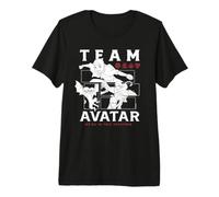 Avatar The Last Airbender Mono Team Avatar T-Shirt Haut de Gamme