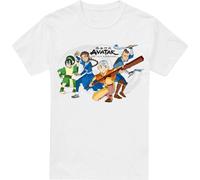 Avatar : The Last Airbender - T-shirt pour homme TV6521 (M) (Blanc)