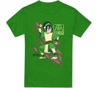 Avatar : The Last Airbender - T-shirt "Rock Slide" pour homme TV6541 (XL) (Vert irlandais)