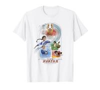 Avatar: The Last Airbender Team Avatar Elemental Arch T-Shirt