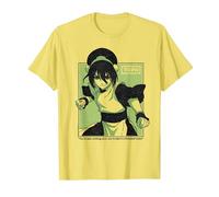 Avatar: The Last Airbender Toph Blind Bandit Nickelodeon T-Shirt, Homme, Citron, 3XL