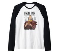 Avatar The Last Airbender Uncle Iroh Tea Manche Raglan