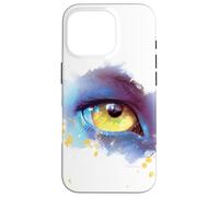 Avatar : The Way of Water Aquarelle Na'vi Golden Eye Coque pour iPhone 16 Pro