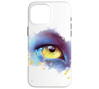 Avatar : The Way of Water Aquarelle Na'vi Golden Eye Coque pour iPhone 16 Pro Max
