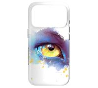 Avatar : The Way of Water Aquarelle Na'vi Golden Eye Coque pour iPhone 17 Pro