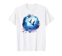 Avatar: The Way of Water Banshee Na’VI Night Flight T-Shirt, Homme, Blanc, 6XL