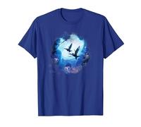 Avatar: The Way of Water Banshee Na’VI Night Flight T-Shirt, Homme, Bleu Royal, XL