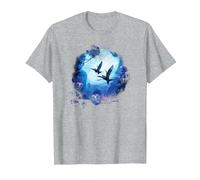 Avatar: The Way of Water Banshee Na’VI Night Flight T-Shirt, Homme, Gris Chiné, XXL