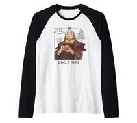 Avatar Uncle Iroh in The Darkest Times Advice Cartoon Anime Manche Raglan