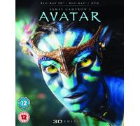 Avatar With Limited Edition Lenticular Artwork (Blu-Ray 3d + Blu-Ray + Dvd) [2012] [Region Free]
