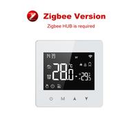 Avatto-Contrôleur De Température À Batterie,Fonctionne Avec Tuya,Wifi,Zigbee,Thermoandresmart Home,Bomicrophone À Gaz,Alexa,Google Home - Type Zigbee Version