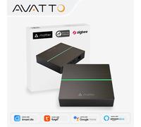 AVATTO Matter Smart Wired Gateway Hub, Hub intelligent filaire ZigBee, télécommande compatible Tuya, HomeKit, Siri, Google Home, Alexa Wired Gateway-Matter