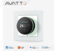 AVATTO - Thermostat intelligent WiFi, contrôleur de température pour chaudière à eau et à gaz, chauffage électrique, fonctionne avec Tuya Alexa Google Home WiFi ElectricHeating