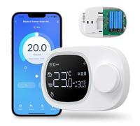 AVATTO Thermostat pour Chauffage au Sol électrique, Smart WiFi Thermostat d’Ambiance programmable, Compatible avec Alexa, Google Assistant Et Smart Live App (Connecté Via WLAN 2,4 GHz