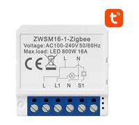 Avatto Zwsm16-W1 Tuya Intelligent Zigbee Junction Switch (Interrupteur de jonction intelligent Zigbee)