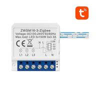 Avatto Zwsm16-W3 Tuya Interrupteur de jonction intelligent Zigbee