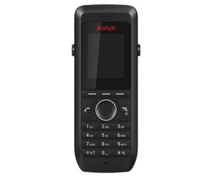 Avaya 3730 Téléphone sans fil DECT avec écran LCD 1,8", Bluetooth, téléphone mains libres, annuaire 250 contacts et interface 19 langues - Noir